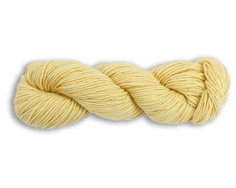 Plymouth Select Yarn ~ Butter DK Merino Superwash 100% Superwash Fine Merino Wool yellow