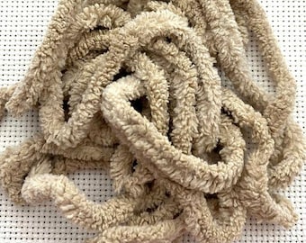 Cafe au Lait Petite Chenille Trim (PC-22) by Vintage NeedleArts ~ hand dyed 2 continuous yards