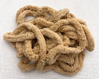 Harvest Gold Petite Chenille Trim (PC-100) by Vintage NeedleArts ~ hand dyed 2 continuous yards