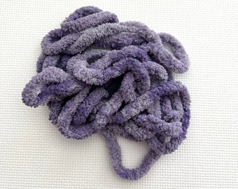 You're Turning Violet, Violet! Petite Chenille Trim (PC-104) by Vintage NeedleArts ~ hand dyed 2 continuous yards