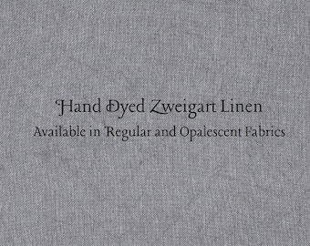 Black Magic Linen (LN-31) ~ Hand Dyed Zweigart Cross Stitch Fabric