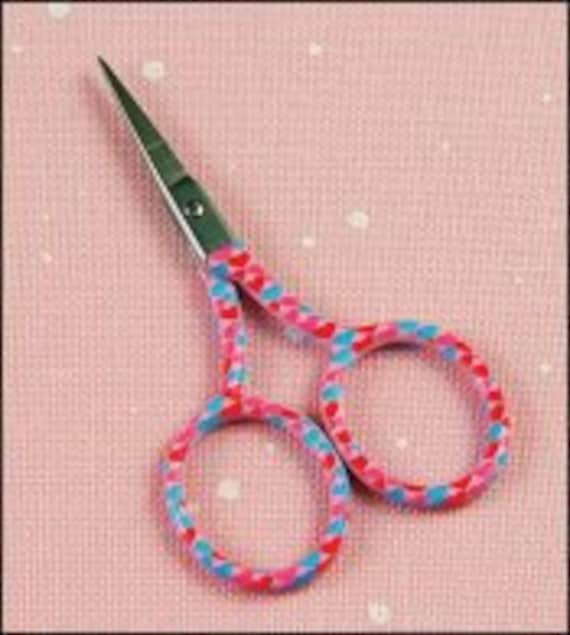 Sewing Scissors Stainless Steel Cutting Paper Small Crafts Plum