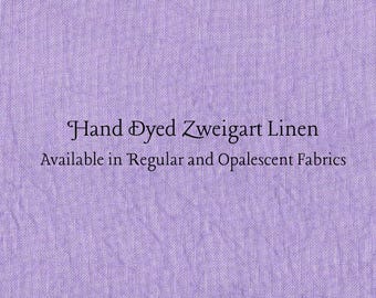 Purple Passion Linen (LN-29) ~ Hand Dyed Zweigart Cross Stitch Fabric