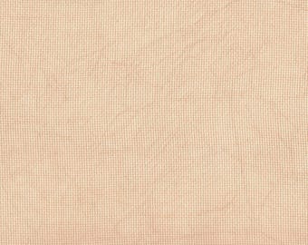 SHORT CUT - Cinnamon (DD) Hand Dyed Zweigart Aida Cross Stitch Fabric from Vintage NeedleArts