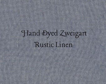 Twilight Rustic Linen (FLN-118) ~ Hand Dyed Zweigart Cross Stitch Fabric