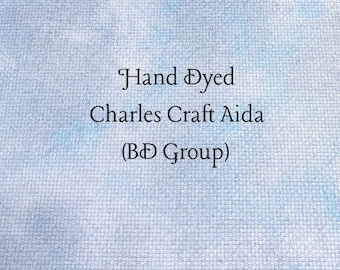 Summer Storm Aida (CC-BDA-40-39-PT) ~ Hand Dyed Charles Craft Cross Stitch Fabric