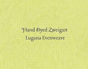 Gremlin Lugana Evenweave (LG-27) Hand Dyed Zweigart Cross Stitch Fabric