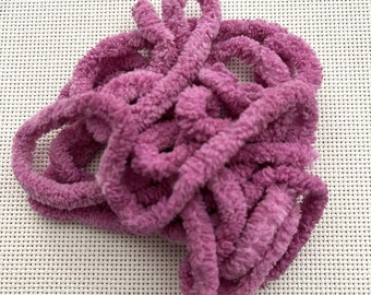 Berry-licious Petite Chenille Trim (PC-50) by Vintage NeedleArts ~ hand dyed 2 continuous yards