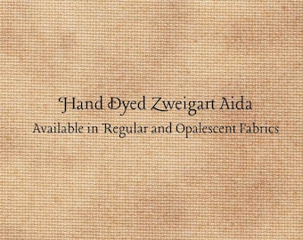 Autumn Harvest Aida (Z-BDA-100-4-PT) Hand Dyed Zweigart Cross Stitch Fabric