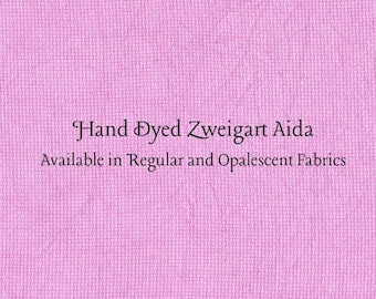 Berry-licious Aida (Z-DDA-50) Hand Dyed Zweigart Cross Stitch Fabric