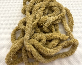 Olde Gold Petite Chenille Trim (PC-13) by Vintage NeedleArts ~ hand dyed 2 continuous yards