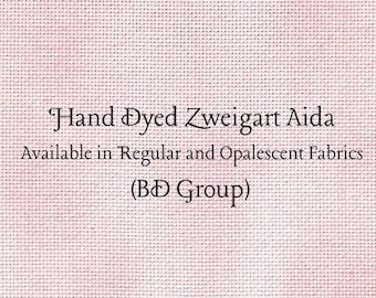 Angel Aida (Z-BDA-45) Hand Dyed Zweigart Cross Stitch Fabric