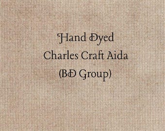 Walnut Aida (CC-BDA-18) ~ Hand Dyed Charles Craft Cross Stitch Fabric