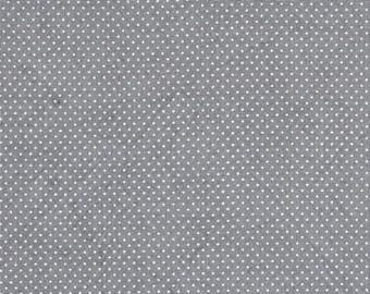 FAT QUARTER ~ Micro Dot Embossed Cotton (Black Magic) ~ Hand Dyed Fabric from Vintage NeedleArts 18x22 inches