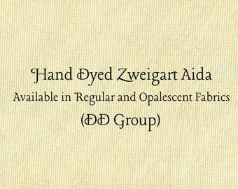 Honey Bee Aida (Z-DDA-5) Hand Dyed Zweigart Cross Stitch Fabric