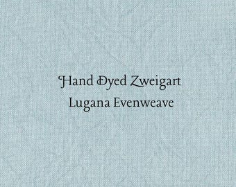 Bon Voyage Lugana Evenweave (LG-15) Hand Dyed Zweigart Cross Stitch Fabric