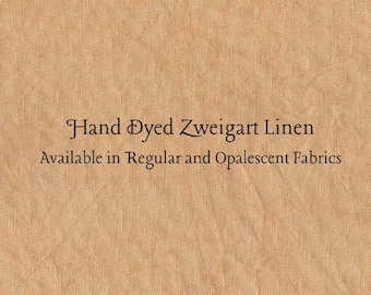 Pumpkin Spice Linen (LN-4) ~ Hand Dyed Zweigart Cross Stitch Fabric