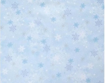 Icy Snowflakes Fabric from Brother Sister Design Studio ~ 100% quilter's cotton sewing/quilting
