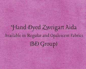 Berry-licious Aida (Z-BDA-50) Hand Dyed Zweigart Cross Stitch Fabric