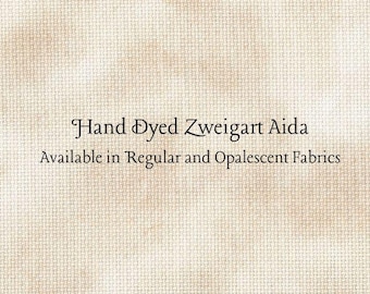 Buckwheat Aida (Z-BDA-22-89-PT) Hand Dyed Zweigart Cross Stitch Fabric