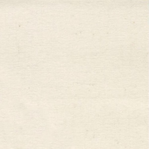 May include: A solid off-white fabric with a visible woven texture. The material features a consistent, light cream color throughout, displaying a fine, horizontal thread pattern characteristic of a plain weave textile surface.