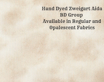 Buckwheat Aida (Z-BDA-89-22-PT Hand Dyed Zweigart Cross Stitch Fabric