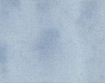 Denim Aida (BDA-17) ~ Hand Dyed Cross Stitch Fabric from Vintage NeedleArts ~ 11/14/16/18/20 count regular and opalescent aida