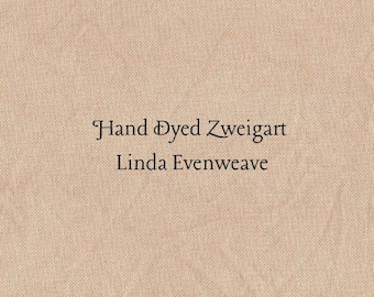 Portobello Linda Evenweave (LND-101) Hand Dyed Zweigart Cross Stitch Fabric