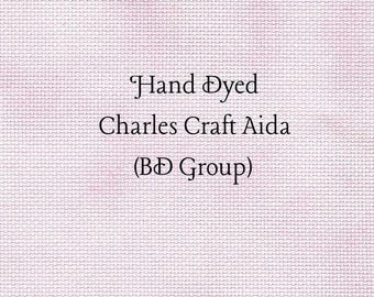 Cotton Candy Aida (CC-BDA-8-65-PT) ~ Hand Dyed Charles Craft Cross Stitch Fabric