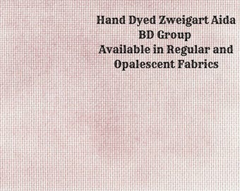 Highland Heather Aida (Z-BDA-37) Hand Dyed Zweigart Cross Stitch Fabric