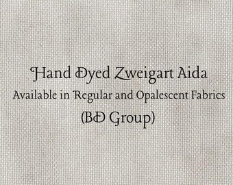 Stone Aida (Z-BDA-36) Hand Dyed Zweigart Cross Stitch Fabric