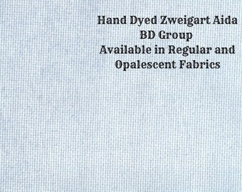 Gathering Storm Aida (Z-BDA-98) Hand Dyed Zweigart Cross Stitch Fabric