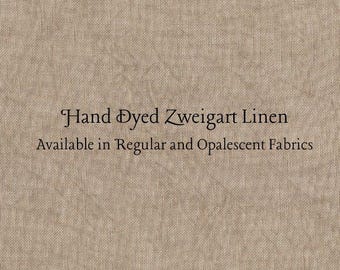 Walnut Linen (LN-18) ~ Hand Dyed Zweigart Cross Stitch Fabric