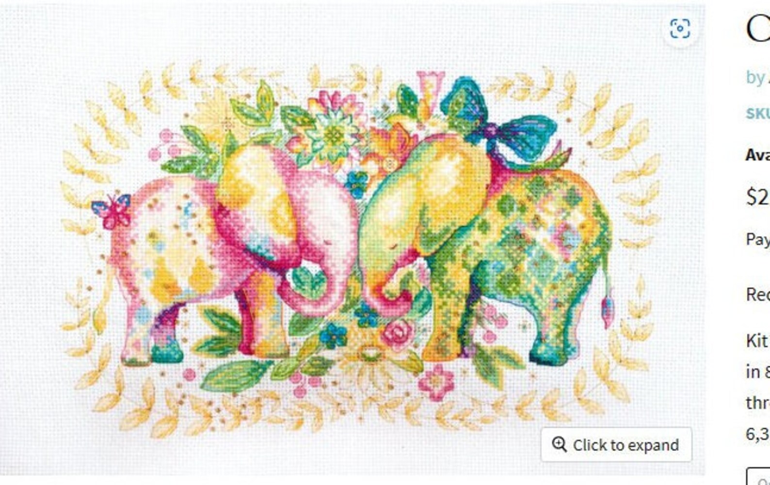 CLEARANCE Tender Feelings Counted Cross Stitch Kit From Abris Art