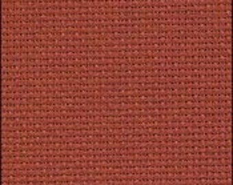 Zweigart Aida - Chestnut Cross Stitch Fabric - available in 18 count