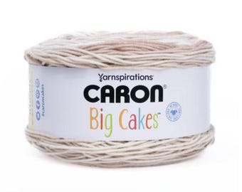 Caron Big Cakes (Sandy) ~ super soft machine washable 100% acrylic