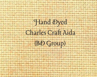 Mimosa Aida (CC-BDA-25-53) ~ Hand Dyed Charles Craft Cross Stitch Fabric