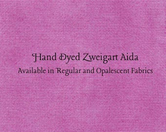 Berry-licious Aida (Z-BDA-50) Hand Dyed Zweigart Cross Stitch Fabric