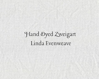 Tickle Me Taupe Linda Evenweave (LND-117) Hand Dyed Zweigart Cross Stitch Fabric