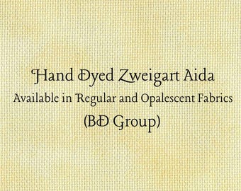 Honey Bee Aida (Z-BDA-5) Hand Dyed Zweigart Cross Stitch Fabric