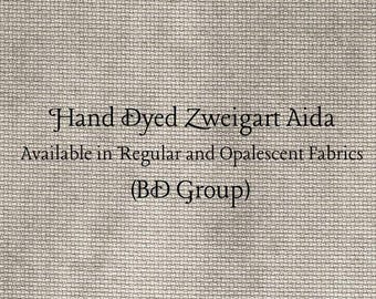 Driftwood Aida (Z-BDA-113) Hand Dyed Zweigart Cross Stitch Fabric