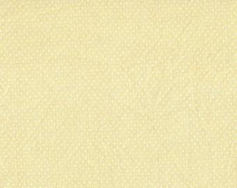 FAT QUARTER ~ Micro Dot Embossed Cotton (King's Gold) ~ Hand Dyed Fabric from Vintage NeedleArts 18x22 inches