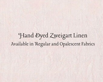 Ballet Slipper Linen (LN-8) ~ Hand Dyed Zweigart Cross Stitch Fabric