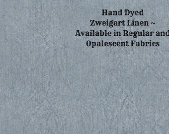 Moonlight Bay Linen (LN-111) ~ Hand Dyed Zweigart Cross Stitch Fabric from Vintage NeedleArts - available in regular and opalescent linen