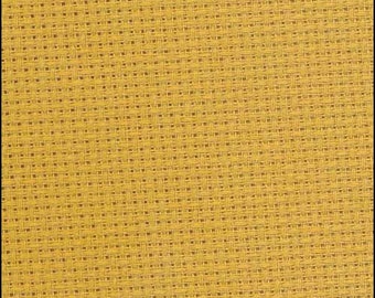 Zweigart Aida - Curry Cross Stitch Fabric - available in 18 count