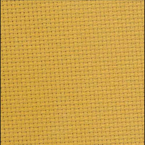 CLEARANCE Zweigart Aida - Curry Cross Stitch Fabric - available in 18 count