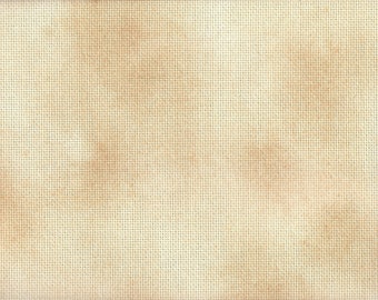 Parchment Aida (BDA-11-100-PT) ~ Hand Dyed Cross Stitch Fabric from Vintage NeedleArts ~ 11/14/16/18/20 count regular and opalescent aida