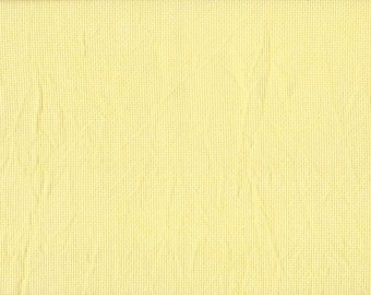 SHORT CUT - Tweety Bird Yellow (DD) Hand Dyed Zweigart Aida Cross Stitch Fabric from Vintage NeedleArts