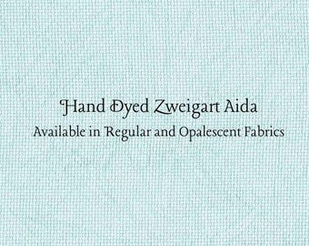 Bahama Mama Aida (Z-DDA-58) Hand Dyed Zweigart Cross Stitch Fabric