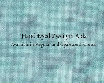 Turtle Bay Aida (Z-BDA-87-59-113-PT) Hand Dyed Zweigart Cross Stitch Fabric